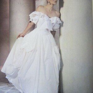 Laura Ashley Wedding Dress 1988 Bridal Collection Vintage Wedding Cottagecore